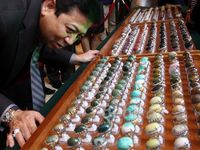 Pameran Batu Akik di DPR