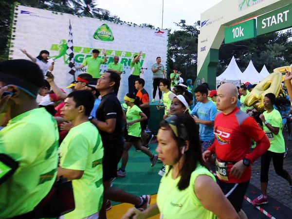 Ribuan Pelari Hijaukan Jakarta Green Run