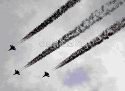 Menikmati Manuver Pesawat Sukhoi dalam Operasi Pengamanan Teror