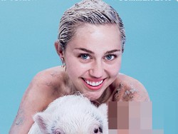 Ikuti Jejak Kim Kardashian, Miley Cyrus Juga Bugil di Majalah Paper
