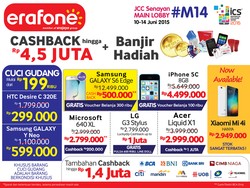 Smartphone harga khusus di Booth Erafone menggoyang ICS 2015 - JCC Senayan