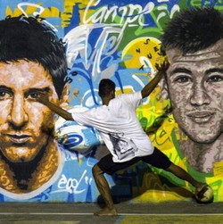 Messi dan Neymar Bersaing di Copa America, Suarez Jadi Penonton