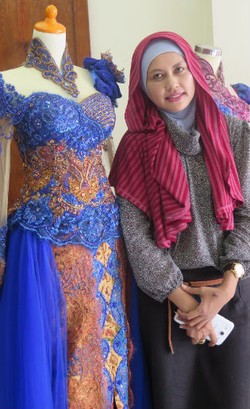 Baju Pengantin Sederhana Gibran-Selvi Jadi Tantangan 2 Desainer Asal Solo Ini