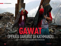 Gawat Operasi Darurat di Kathmandu