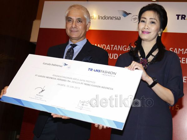 Garuda Gandeng Trans Fashion Indonesia