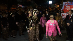 Gibran-Selvi Naik Kereta Tiba di Lokasi, Resepsi Sesi Malam Dimulai