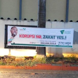 Bambang Widjojanto pun Kini Kampanyekan Zakat: Korupsi No, Zakat Yes!