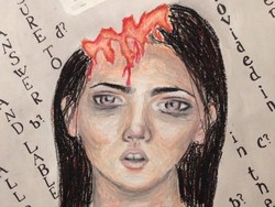 Spooky! Siswa SMA Bikin Ilustrasi Seperti Hantu