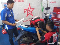 Lewat Blue Core Motor Show, Yamaha Pacu Kreatifitas Siswa SMK
