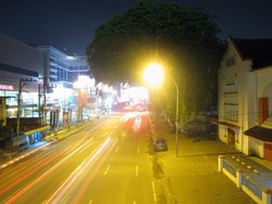 Potret Keindahan Medan di Kala Malam