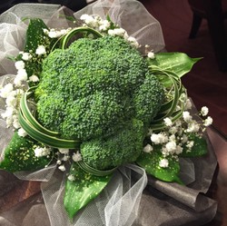 Buket Pernikahan Berisi Brokoli Kini Populer di Jepang