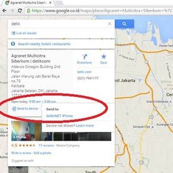 Google Maps Bisa Kirim Navigasi ke iPhone dari Desktop