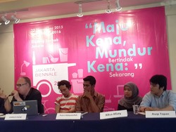 Seniman Protes Jakarta Biennale 2015