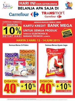 Carrefour Banting Harga Beras 40%