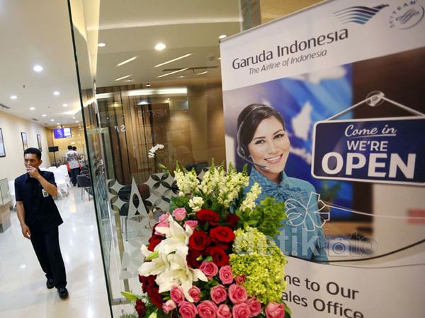 Garuda Indonesia Buka Kantor Penjualan Baru