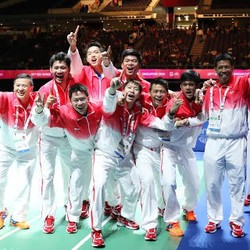 Emas Bulutangkis Beregu Putra Jadi Bukti Potensi Pemain Muda Indonesia