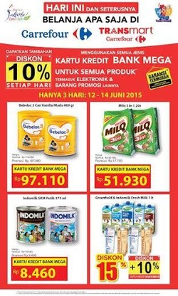 Ayo Serbu! Carrefour Banting Harga Susu