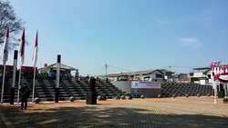 Asyik, Alun-alun Ujungberung Dilengkapi Ampitheater!