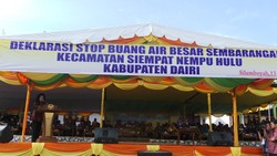 Trik Jitu Bupati Dairi untuk Capai Target Bebas dari BAB Sembarangan 100%