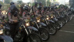 Ratusan Polisi Kembali Berjaga di MoI