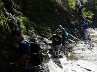 Kodim dan BNN Telusuri Gayo Lues Cari Ladang Ganja