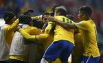 Brasil Sukses di Laga Pertama