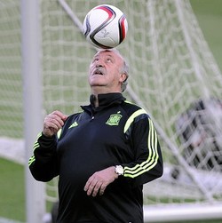 Del Bosque Sudah 100 Laga Bersama La Furia Roja