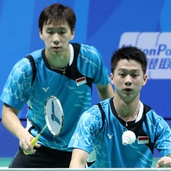 Jumpa Sesama Indonesia, Ganda Putra Pastikan Satu Emas