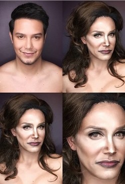 Bukan Bruce Jenner, Pria Ini Bisa Berubah Mirip Caitlyn Jenner