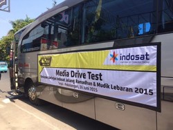 Indosat Pantau Jaringan di Titik Macet Jalur Mudik