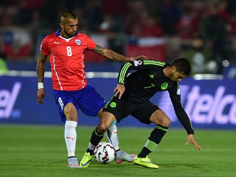 Chile Seri 3-3 Lawan Meksiko