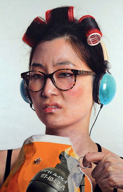 Lukisan Wajah Manusia Mirip Foto yang Mengagumkan