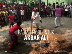 Hadiah Modi untuk Akbar Ali