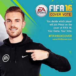 Aguero & Henderson Bersaing Jadi Tandem Messi di FIFA 16