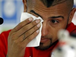 Arturo Vidal Kecelakaan dan Ferrari-nya Hancur, Ini Penampakannya