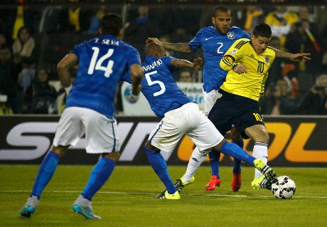 Kolombia Tekuk Brasil 1-0