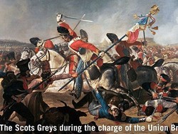 Lukisan Pertempuran Abad ke-19 Diadaptasi ke 6 Prangko