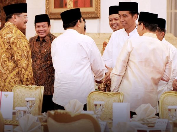 Jokowi Buka Puasa Bersama Pimpinan Lembaga Negara