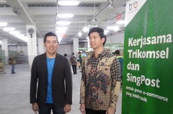 Trikomsel-SingPost Patungan e-Commerce USD 2 Juta