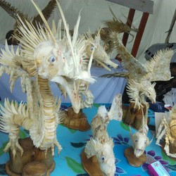 Tulang Ikan Disulap Jadi Naga yang Terbang Hingga ke Arab
