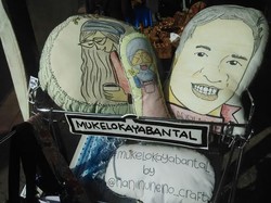 Lukis Wajah di Bantal, Wanita Ini Hasilkan Omzet Jutaan Rupiah