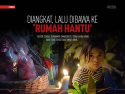 Diangkat, lalu Dibawa ke Rumah Hantu
