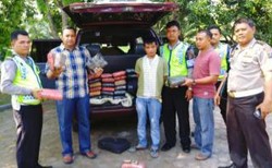 Kabur saat Razia Lalin, 2 Pria ini Ternyata Angkut 40 Kg Ganja