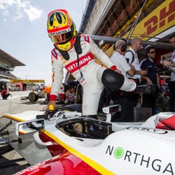 Rio Haryanto Juara di Sprint Race