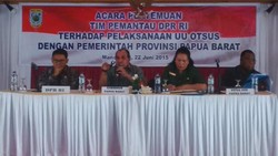 Regulasi Belum Sinkron Jadi Kendala Pelaksanaan Otsus di Papua Barat