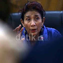 Marahnya Menteri Susi Soal Kapal Filipina Curi Tuna di Sangihe
