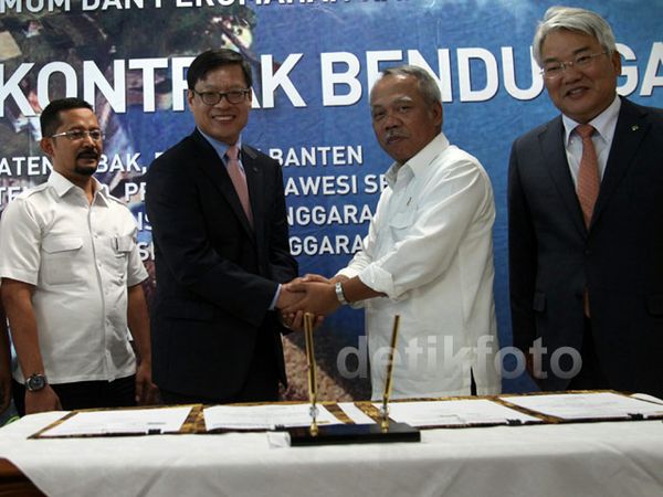 Kerja Sama Pembangunan 4 Bendungan Rp 2,1 T