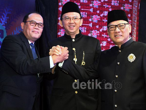 Ahok dan Agus Marto Resmikan Kantor Perwakilan BI