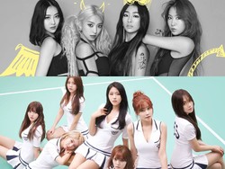Sengit! SISTAR dan AOA Bersaing Ketat di Chart Musik