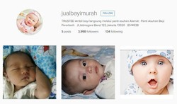 Bayinya Dijual di Instagram, Pasutri Ini Kaget